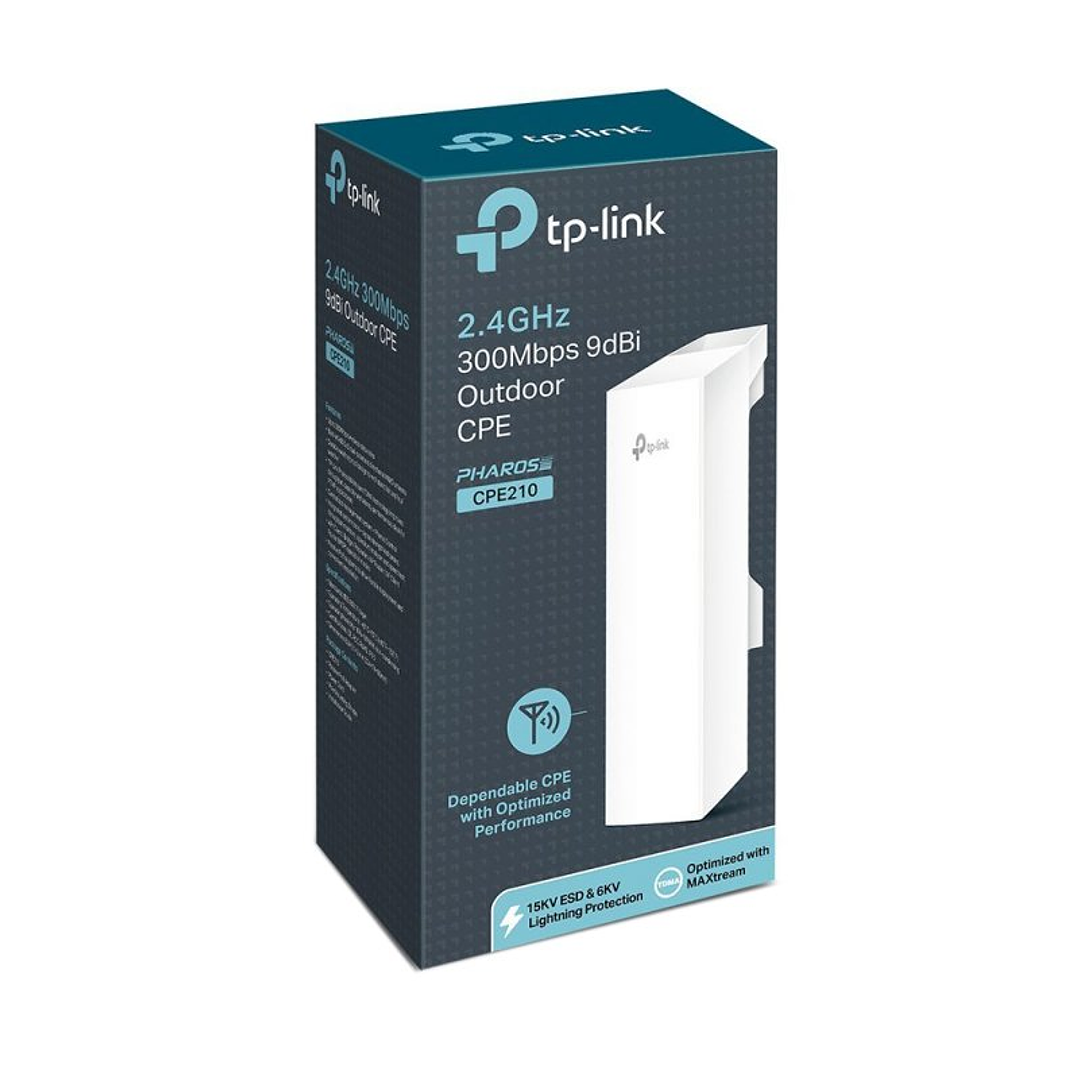 TP-LINK CPE210 Punto Acceso N300 PoE 4