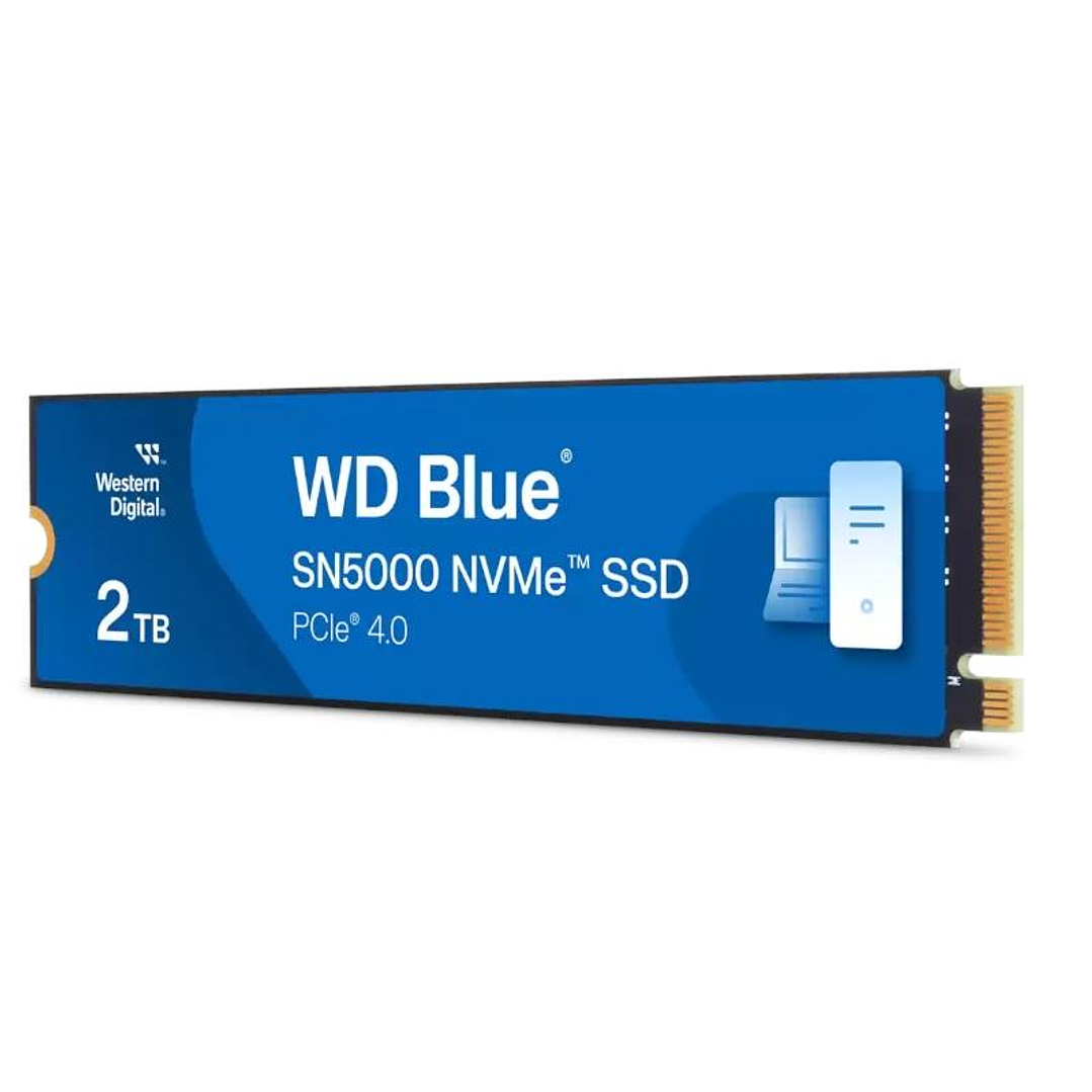WD Blue SN5000 WDS200T4B0E SSD 2TB NVMe Gen4 2
