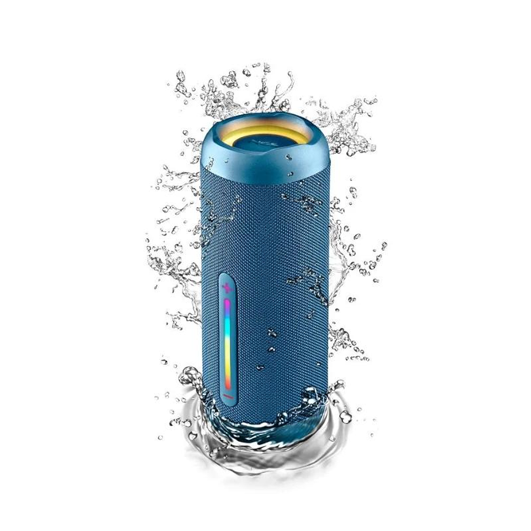 NGS Altavoz RollerFuria2 BT Rgb IP67 Azul 30W 2