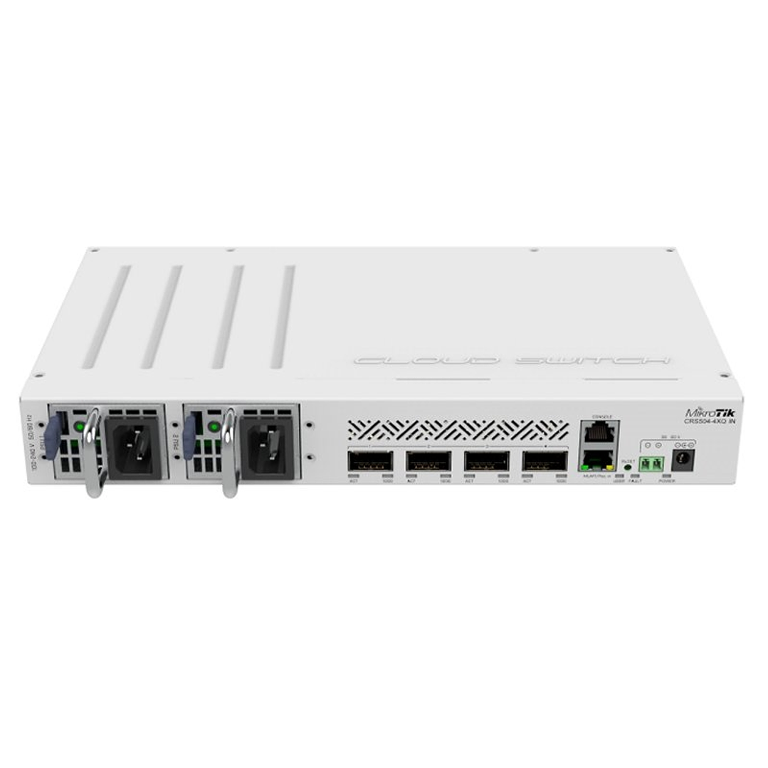 MikroTik CRS504-4XQ-IN Switch 4xQSFP28 1x100MbE 1