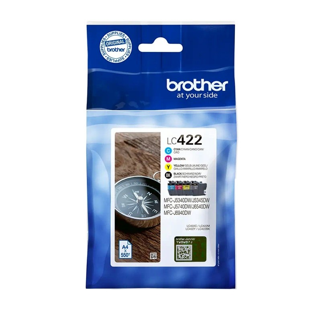 Brother Cartucho Multipack LC422VAL 1