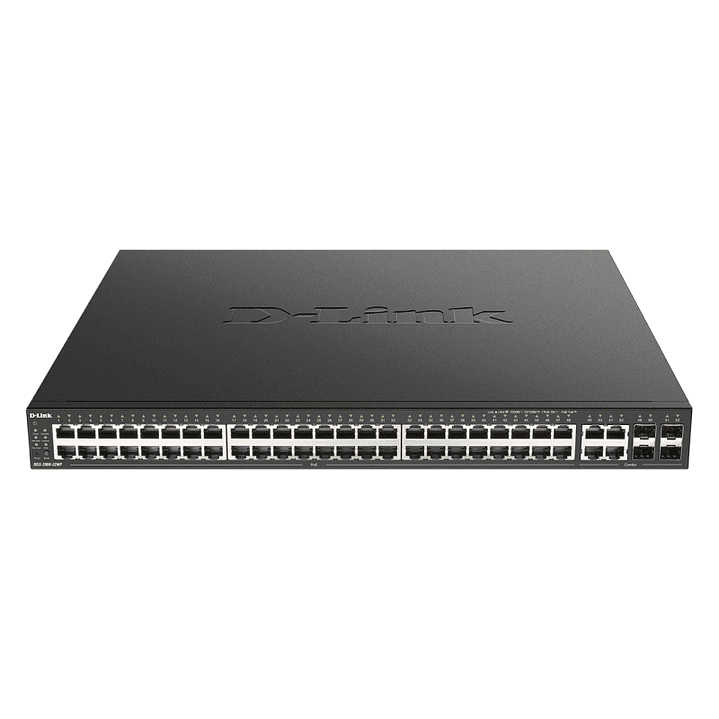 D-Link DGS-2000-52MP Switch L2 48xGB PoE 4xGbE/SFP 1