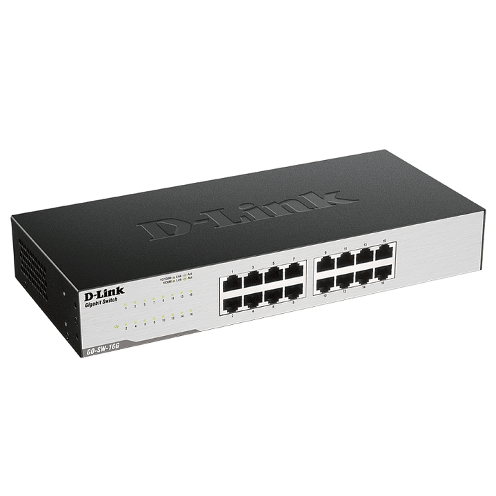 D-Link GO-SW-16G Switch 16xGB Metal 3