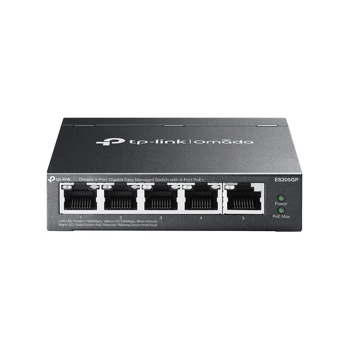 TP-Link ES205GP Switch 4xGb PoE+ 1xGb 65W Desktop 2