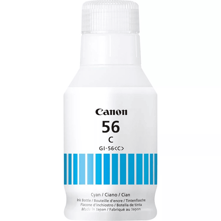 Canon Botella Tinta GI-56C Cyan 1