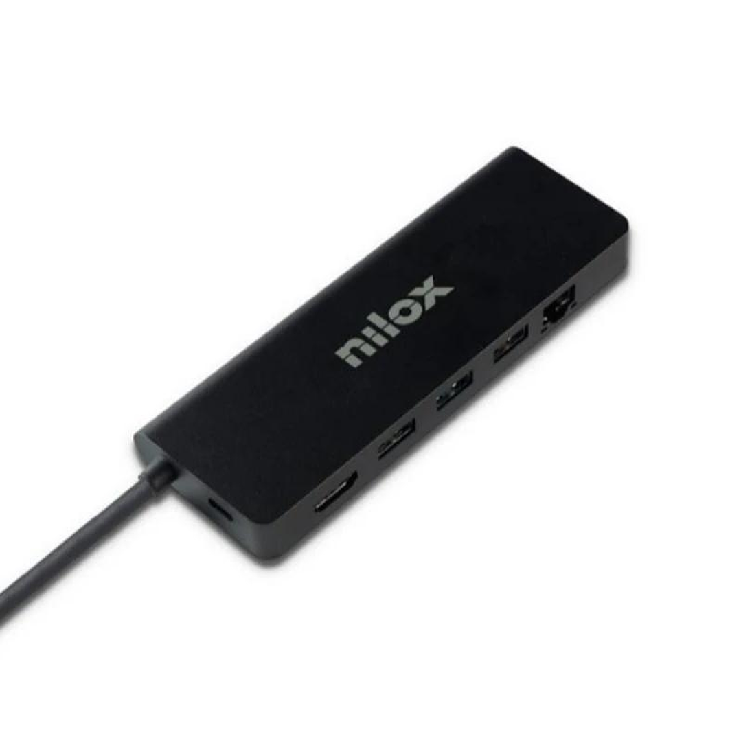 Nilox Docking Station UsbC 8 EN 1 Dual 4K 1000Mbps 1