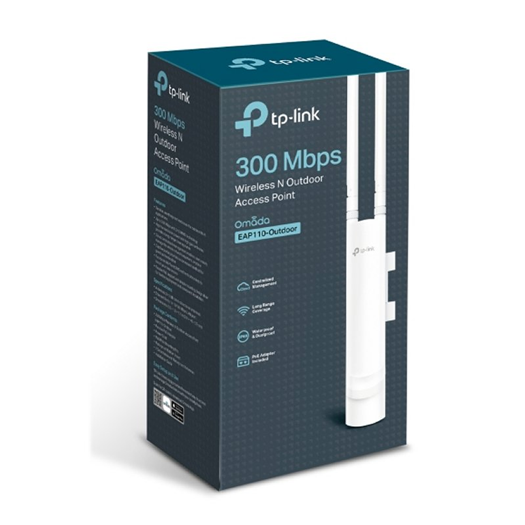 TP-LINK EAP110-Outdoor Punto Acceso N300 PoE 2