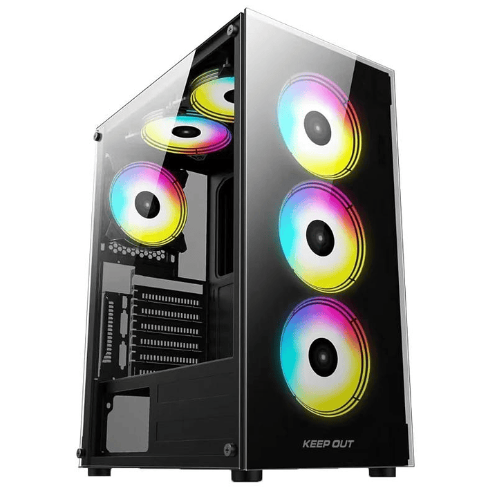 Keep Out Caja ATX XC-210 Glass Black USB3.0 1