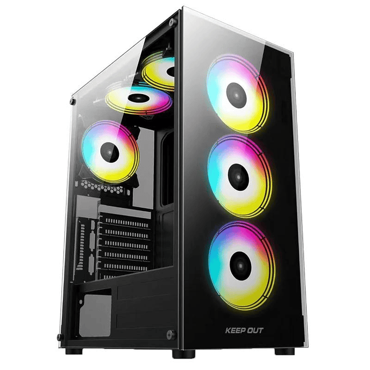 Keep Out Caja ATX XC-210 Glass Black USB3.0 3