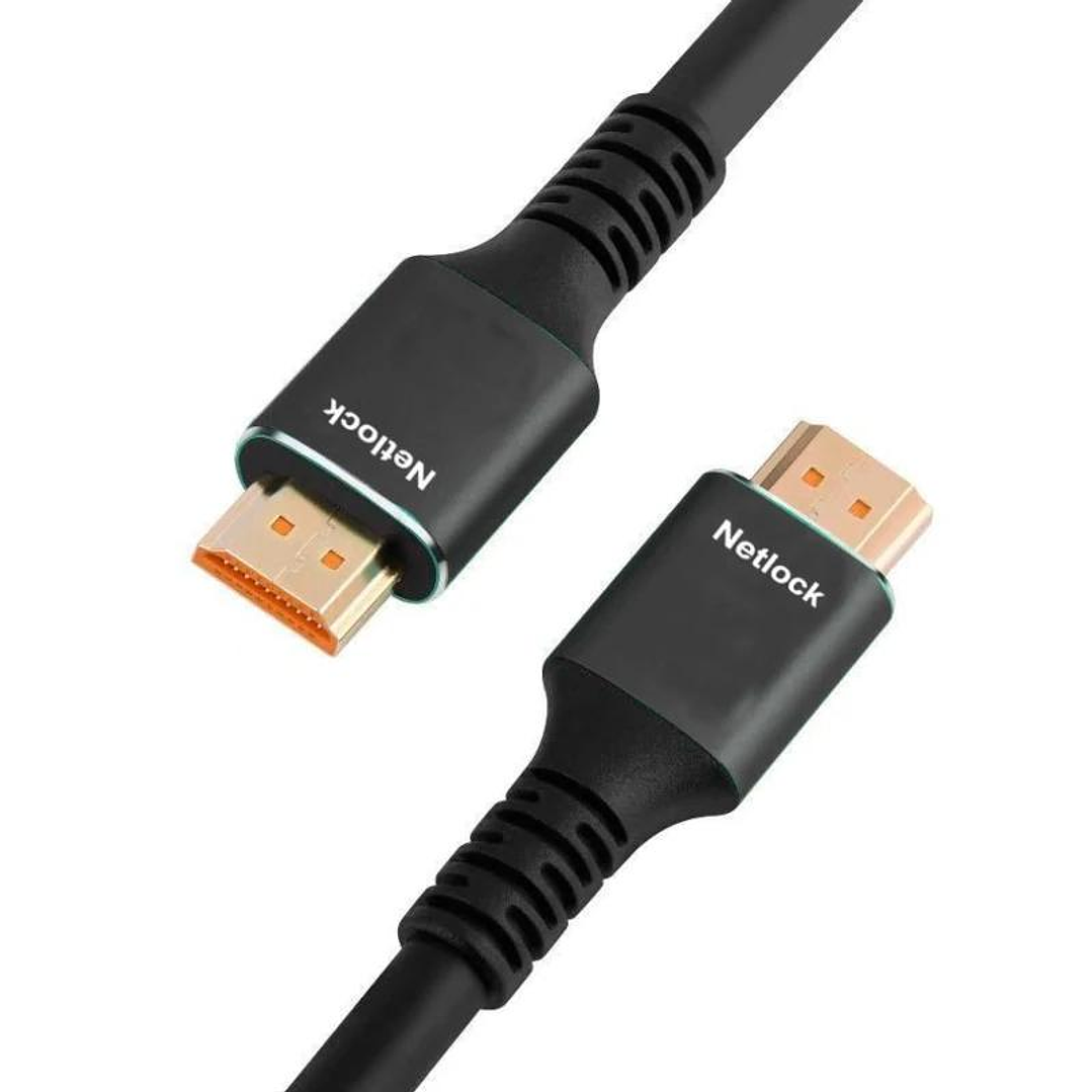 Netlock Cable HDMI V2.1 M-M 4K@60HZ 48GBPS, 20M 2