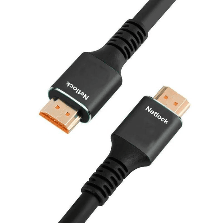 Netlock Cable HDMI V2.1 M-M 4K@60HZ 48GBPS, 20M 2