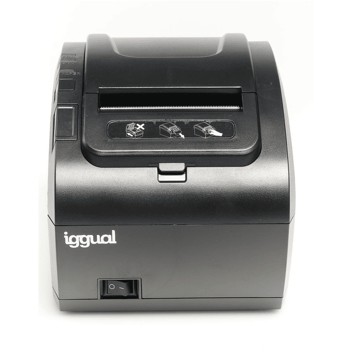 iggual Impresora Térmica TP8002 USB+RS232+Ethernet 1