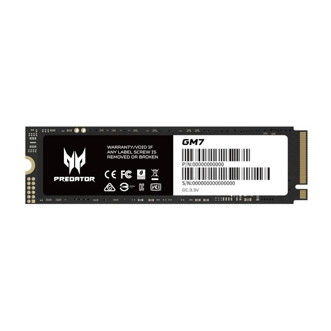 ACER PREDATOR SSD GM7 2Tb M.2 NVMe PCIe Gen 4x4 3