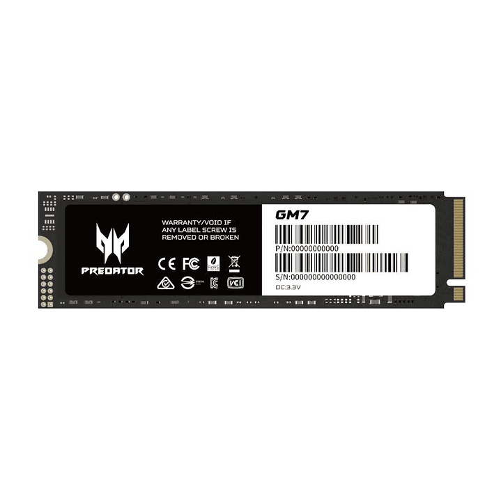 ACER PREDATOR SSD GM7 2Tb M.2 NVMe PCIe Gen 4x4 3