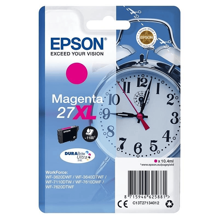 Epson Cartucho T2713XL Magenta 1
