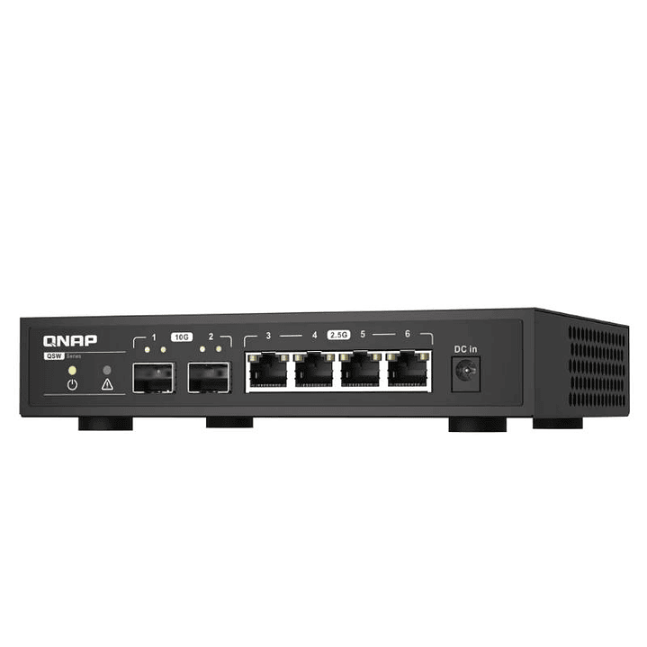 QNAP QSW-2104-2S Switch 2x10GbE SFP+ 4x2.5GbE 3