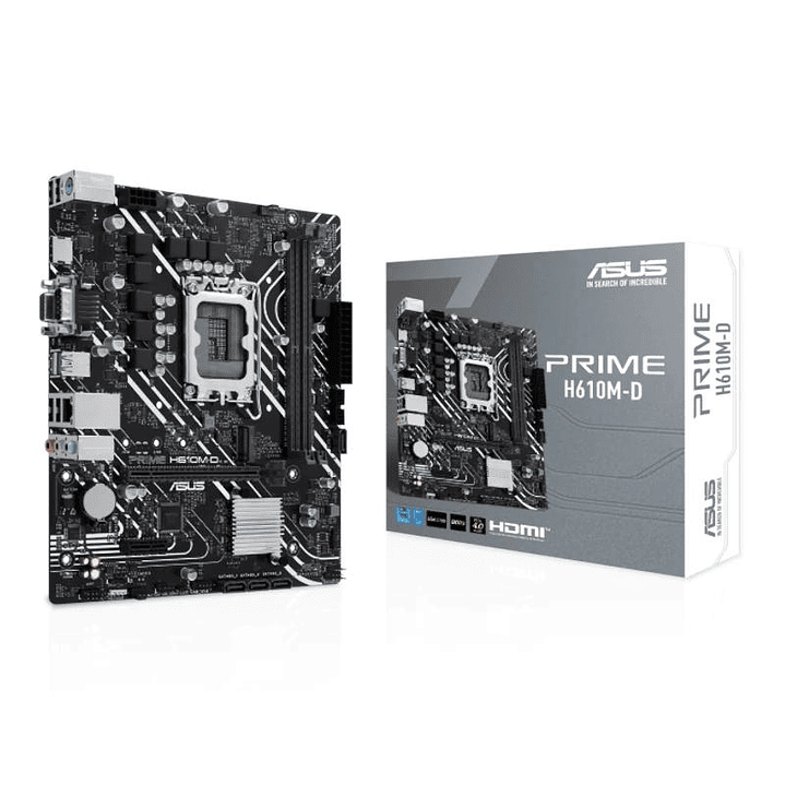 ASUS Placa Base PRIME H610M-D DDR5  mATX 1700 1