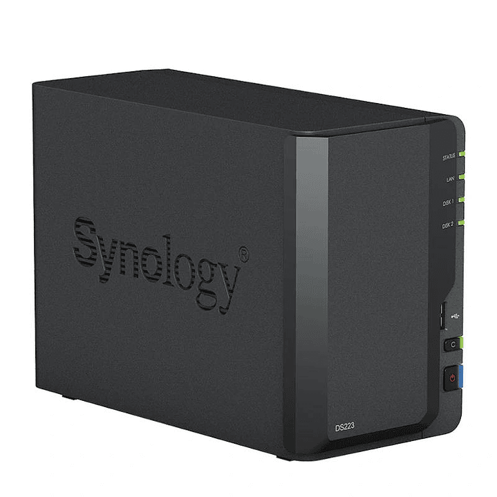 Synology DS223 NAS 2Bay DiskStation 1xGbE 3