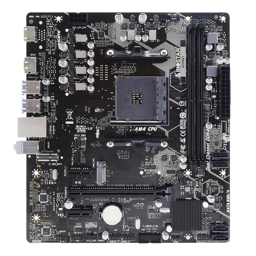 Biostar Placa Base B550MT mATX AM4 4