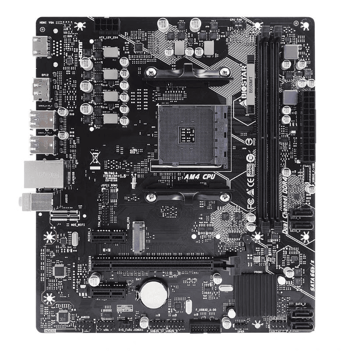 Biostar Placa Base B550MT mATX AM4 4