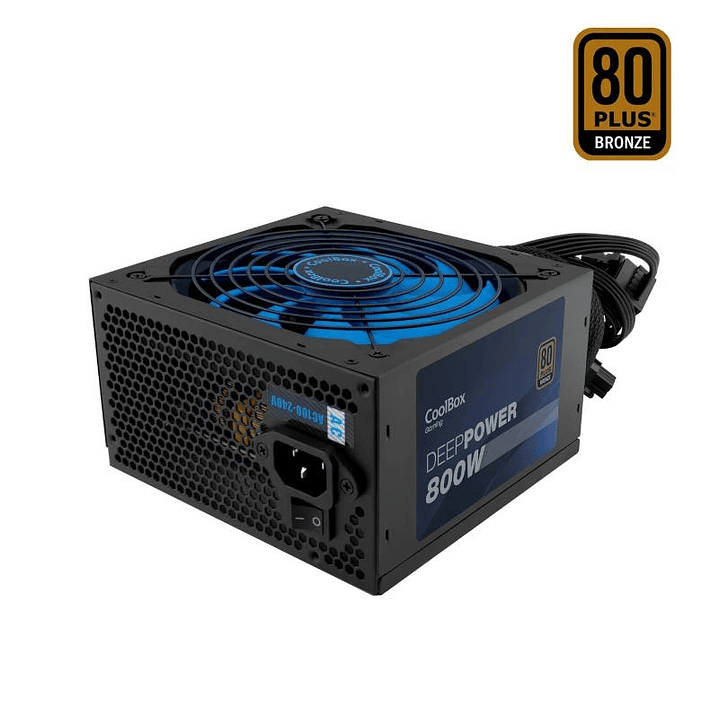 Coolbox Gaming  Fuente Al. DeepPower 800w 80+bronz 3