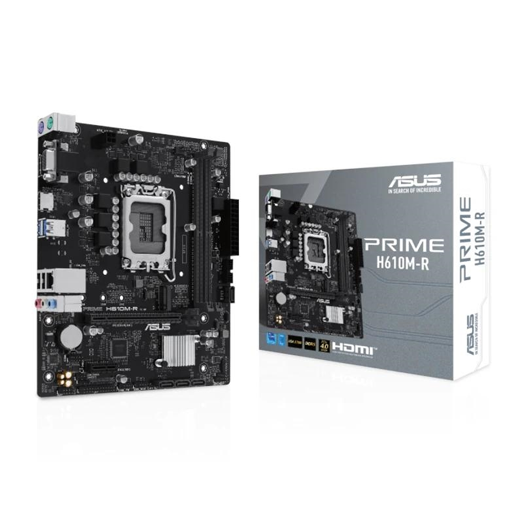 ASUS Placa Base PRIME H610M-R DDR5  mATX 1700 1