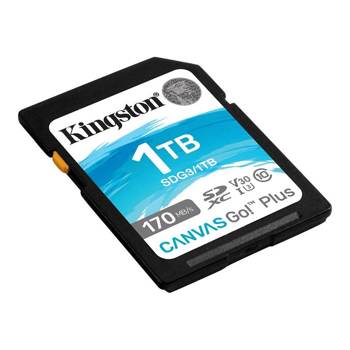 Kingston Canvas Go! Plus SD 1TB class 10 U3 V30 2