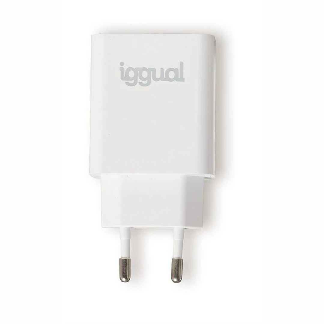 iggual Cargador rápido USB PD tipo C 20W 2