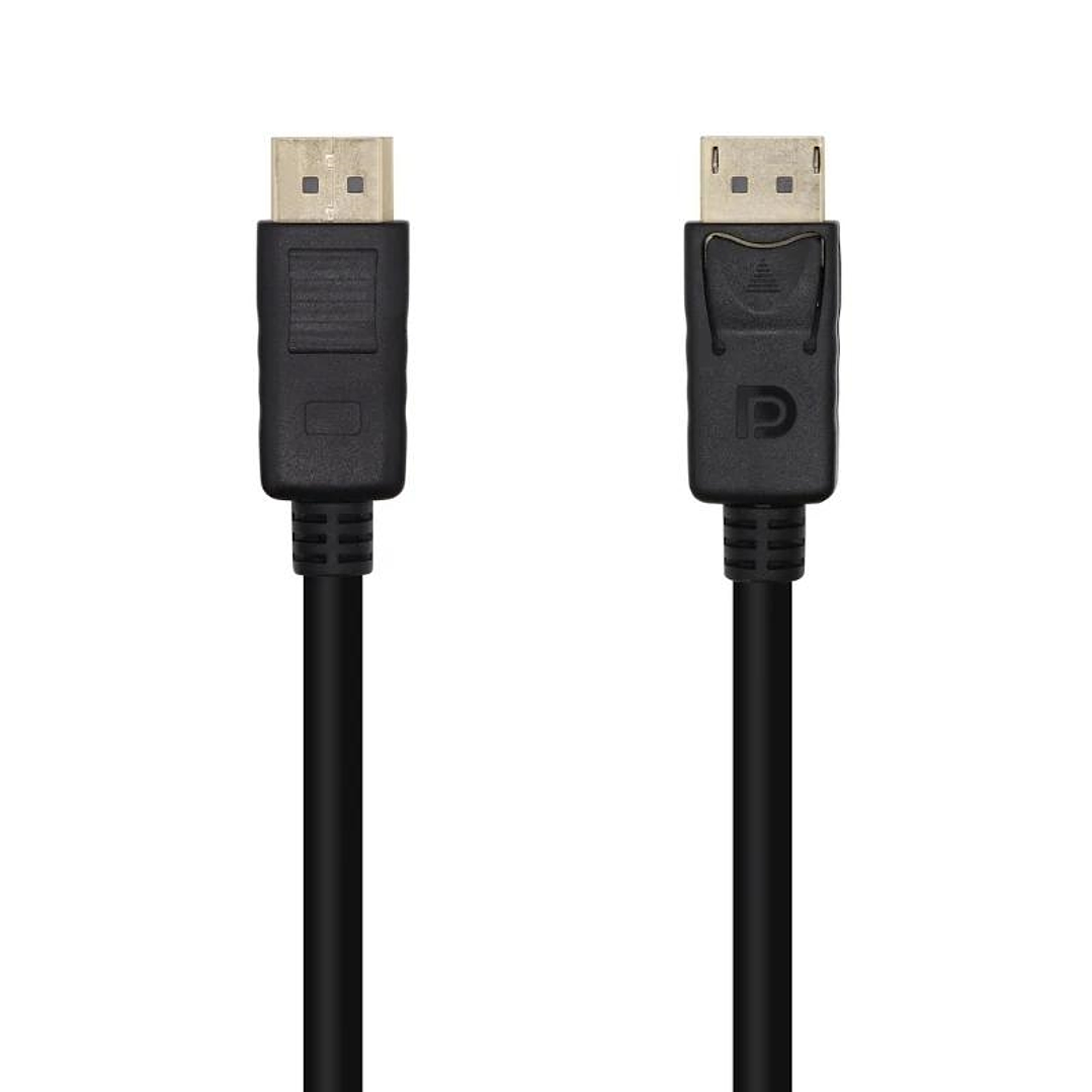 Aisens Cable DP V1.2 4K@60hz DP/M-DP/M negro 2.0m 1