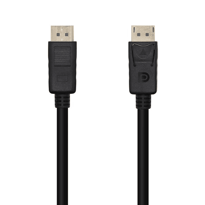 Aisens Cable DP V1.2 4K@60hz DP/M-DP/M negro 2.0m 1