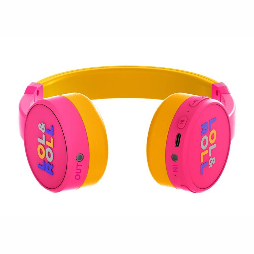 Energy Lol&Roll Auriculares Pop Kids Bt Pink 3