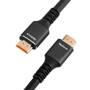 Netlock Cable HDMI V2.1 M-M 8K@60HZ 48GBPS, 10M