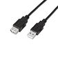 Aisens Cable USB 2.0 Tipo A/M-A/H negro 1.8m - vignette 1