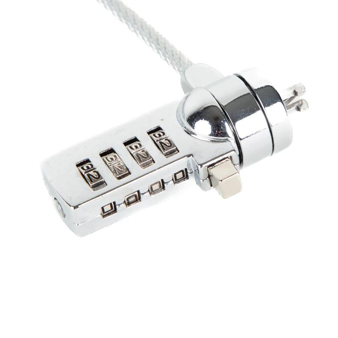 iggual Cable seguridad candado 4 dígitos SECURE 4D 2