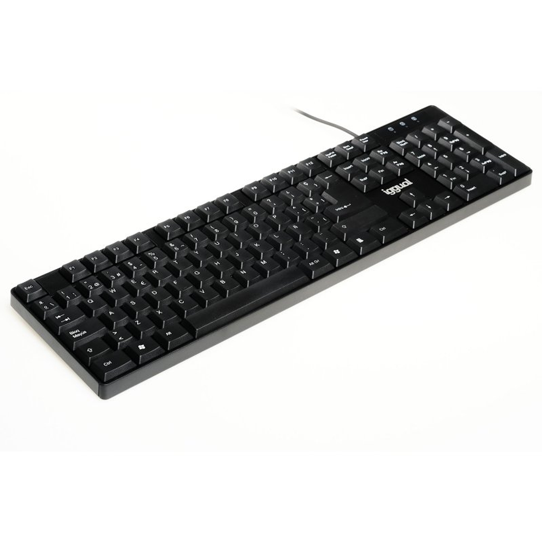 iggual Teclado USB estándar CK-FRAMELESS-105T 2