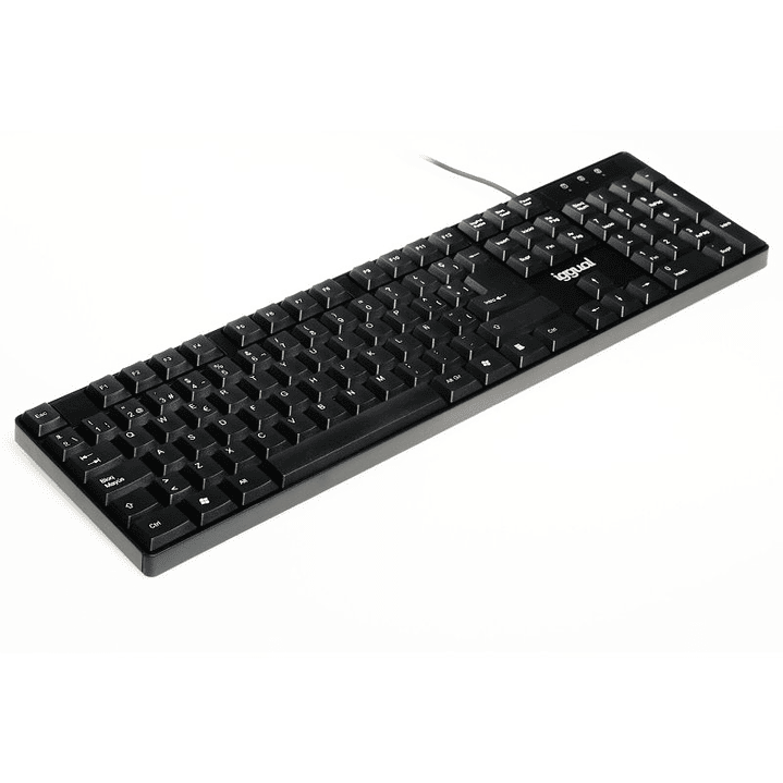 iggual Teclado USB estándar CK-FRAMELESS-105T 2
