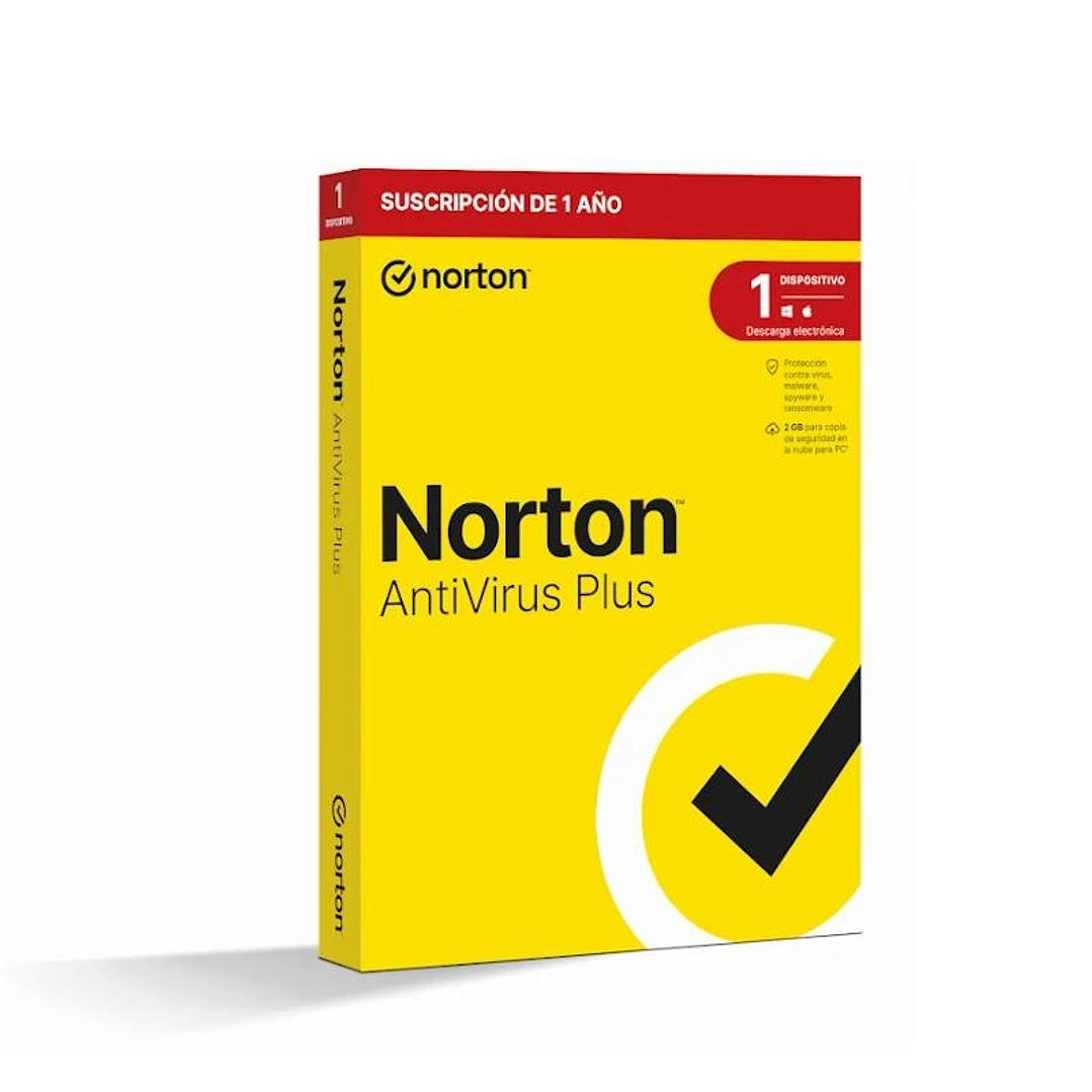 NORTON Antivirus 2GB ES 1us 1 dispositivos 1A 1