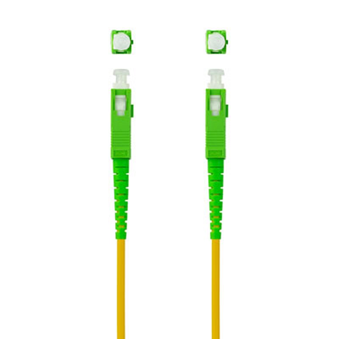 Nanocable Cable fibra SC/APC LSZH Amarillo 15m 3