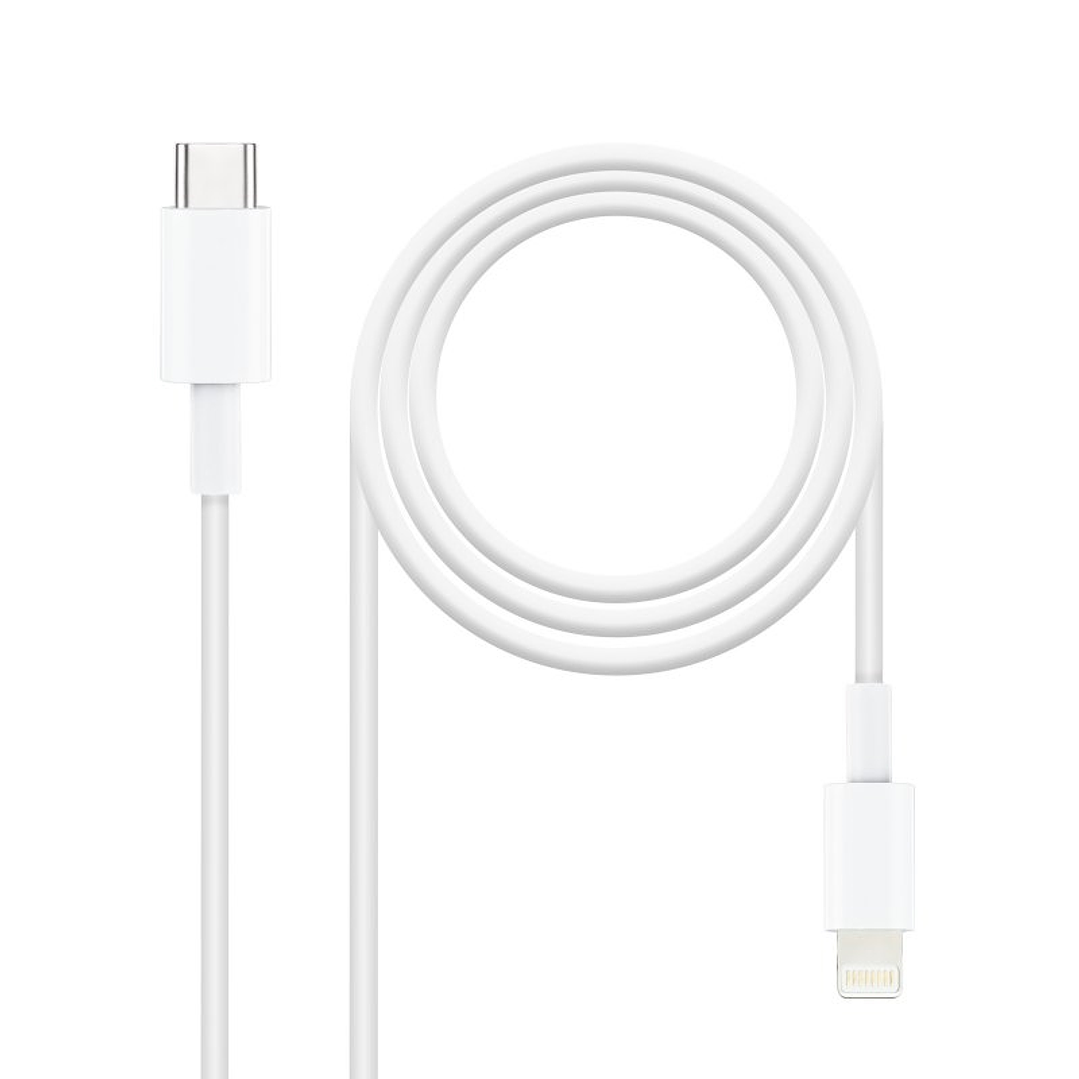 Nanocable Cable Lightning a USB-C 0,5 metros 1