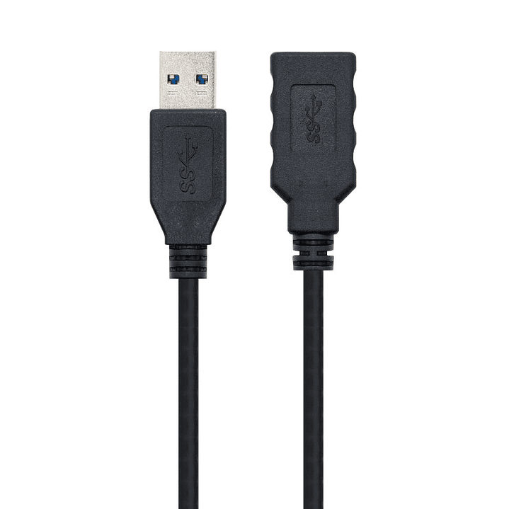 Nanocable Cable USB 3.0 Tipo A/M-A/H Negro 3.0 m 2