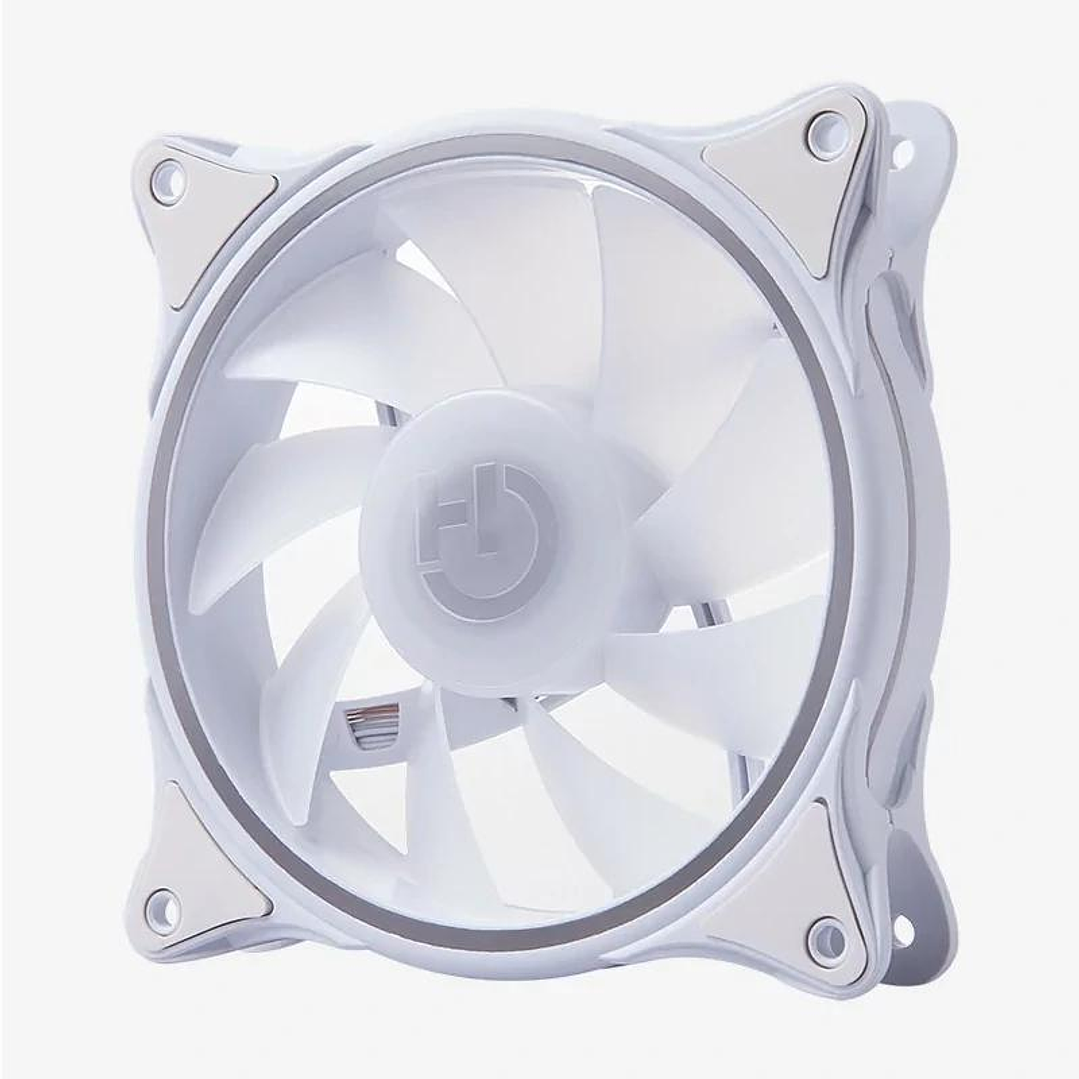 Hiditec Ventilador Gaming ARGB-N-18 WHITE 120 MM 4