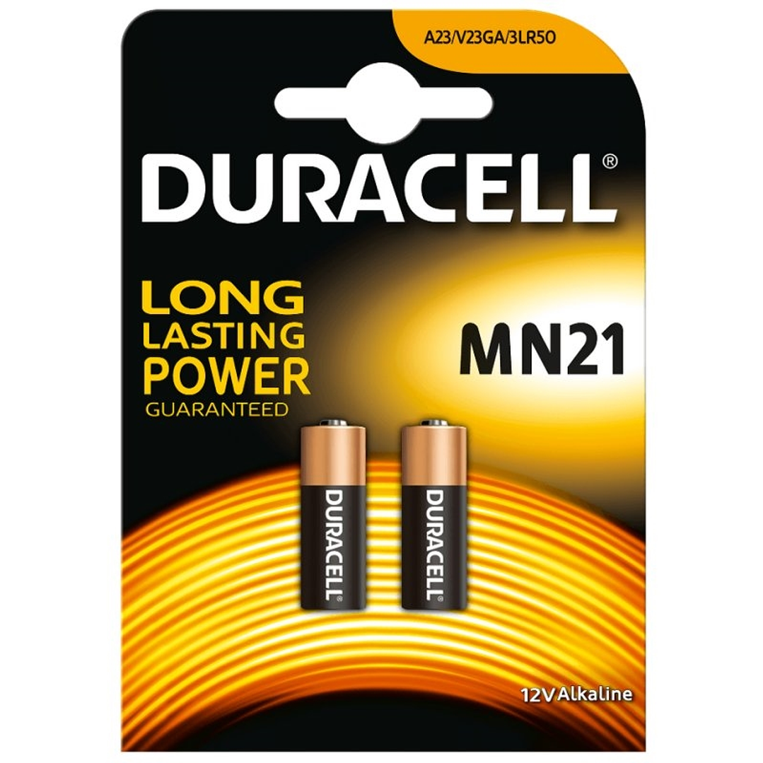 Duracell Pila Alcalina MN21 LR23A 12V Blister*2 1