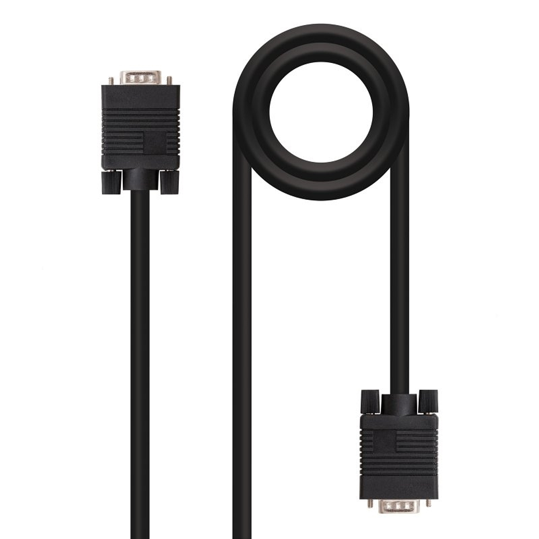 Nanocable Cable SVGA HDB15/M-HDB15/M, 1.8 M 1