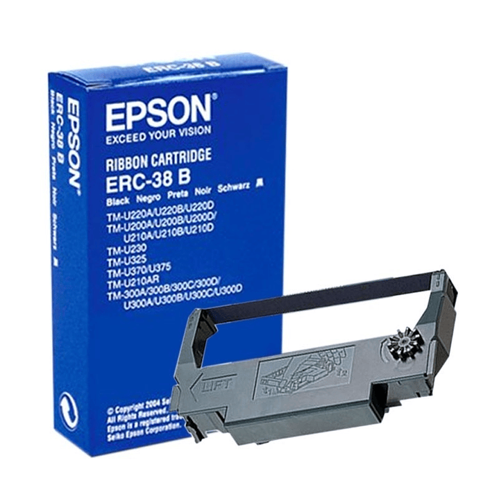 Epson Cinta ERC-38B Negro TMU200/U300 1