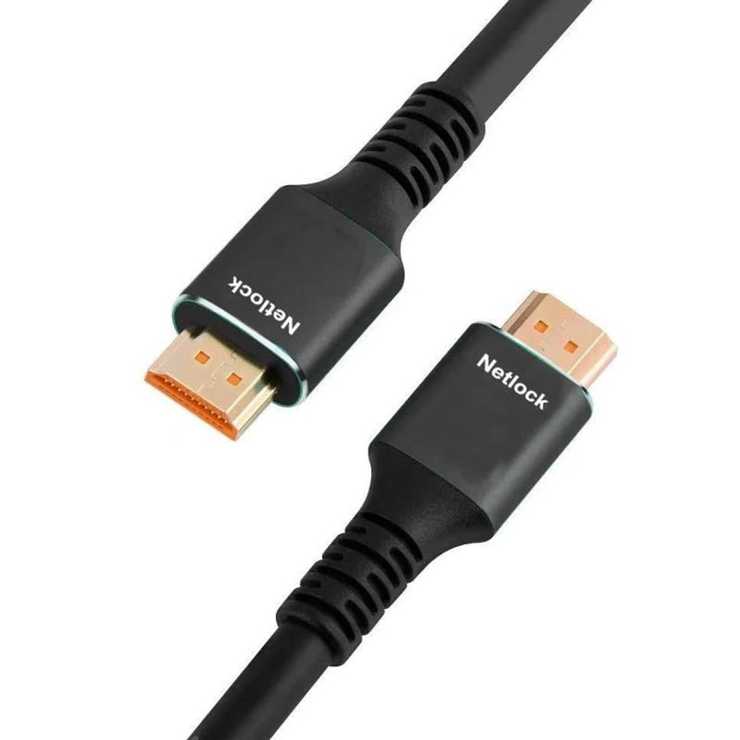 Netlock Cable HDMI V2.1 M-M 8K@60HZ 48GBPS, 5M 2