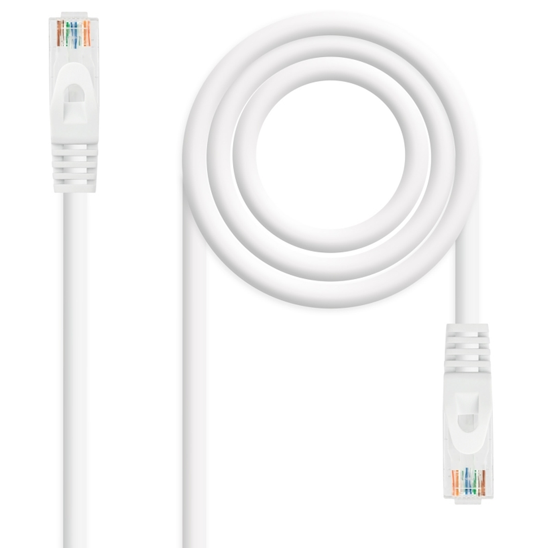 Nanocable Latiguillo Cat. 6A LSZH/UTP 3 M Blanco 1