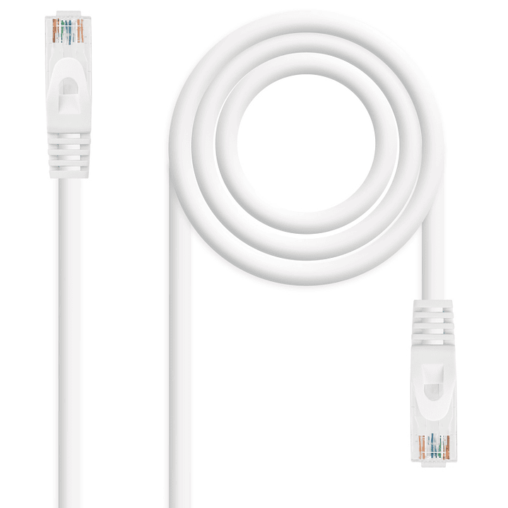 Nanocable Latiguillo Cat. 6A LSZH/UTP 3 M Blanco 1