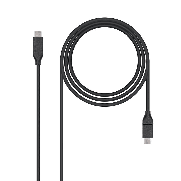 Nanocable Cable USB 3.1 Gen210Gbps USB-C A USB-C 1