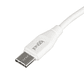 iggual Cable USB-C/USB-C 100 cm blanco Q3.0 3A 60W - Thumbnail 4