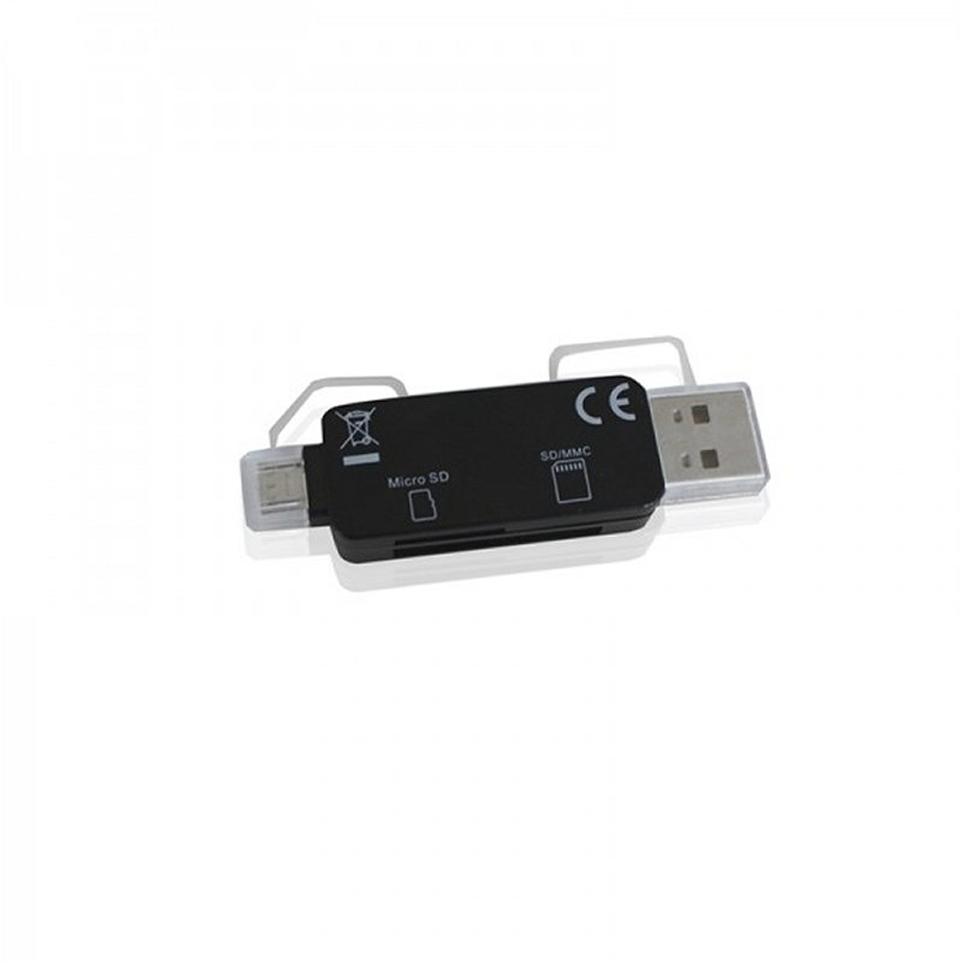 approx APPC33 Adaptador microSD/SD/MMC a USB/micro 3